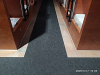 Укладка ковровой плитки в Шереметьево